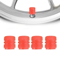 luminous tire valve cap car wheel hub glowing dust proof decorative tyre rim stem covers for car motorcycle bike 4pcs