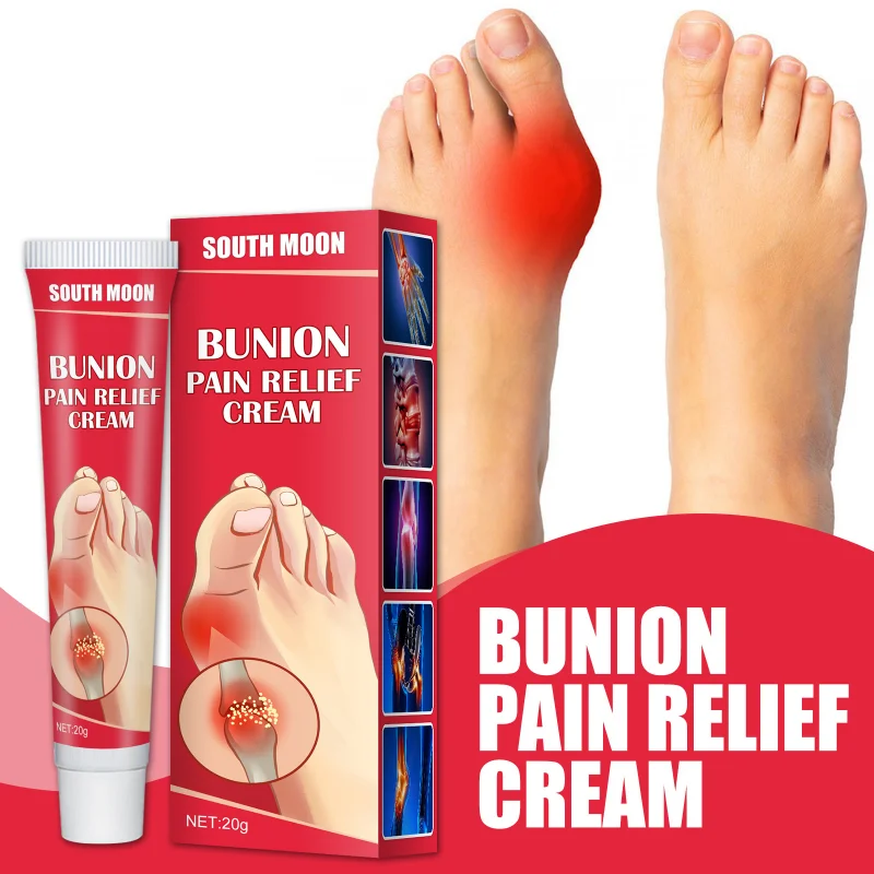 

Bunion Gout Pain Relief Ointment Toe Joint Valgus Corrector Cream Hallux Knee Lumbar Arthritis Treatment Tendon Sheath Medical