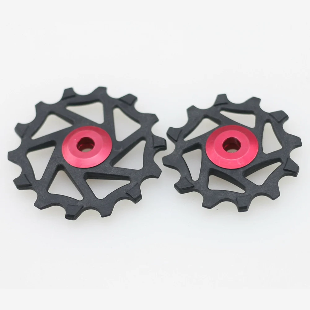 

Bicycle Ceramic Bearing Jockey Wheel Narrow Wide Pulley Resin + Ceramic 12T+14T Jockey Wheel For-SRAM XX1 X01 Cycling Accs