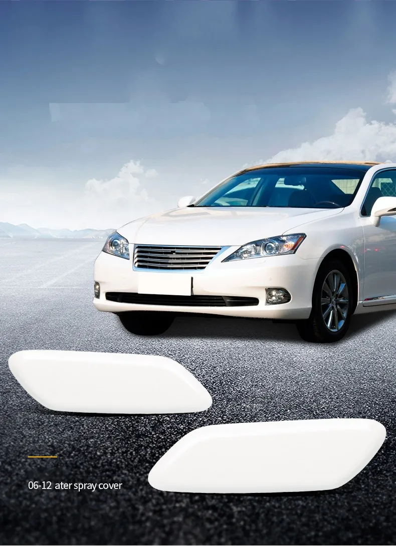 

QDPATRICK Front Headlamp Headlight Washer Spray Nozzle Cover Cap For Lexus ES240 ES250 ES350 2006-2012