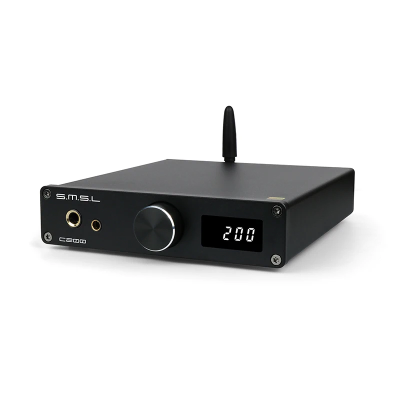 ЦАП SMSL C200 ES9038Q2M OPA1612A * 4 TRS сбалансированный мм 6 35 выход Bluetooth 5 0 DSD512 32 бит 768 кГц для