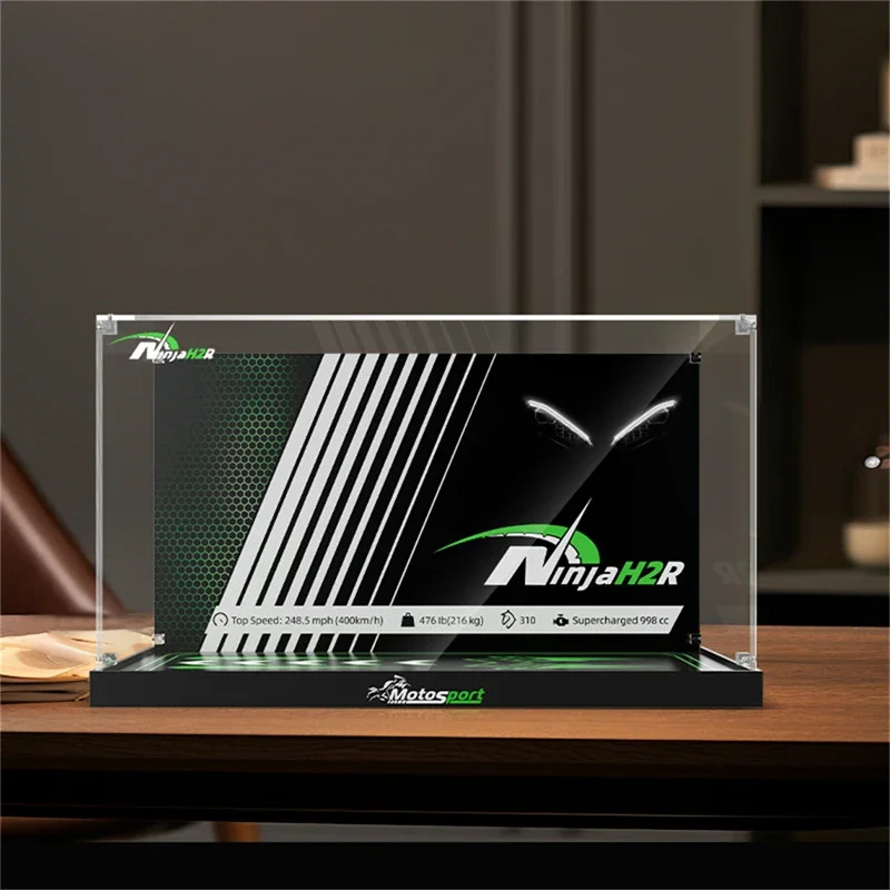Дисплей для Lego Ninja H2R мотоцикла 42170 акриловая витрина 3 мм (без набора моделей)