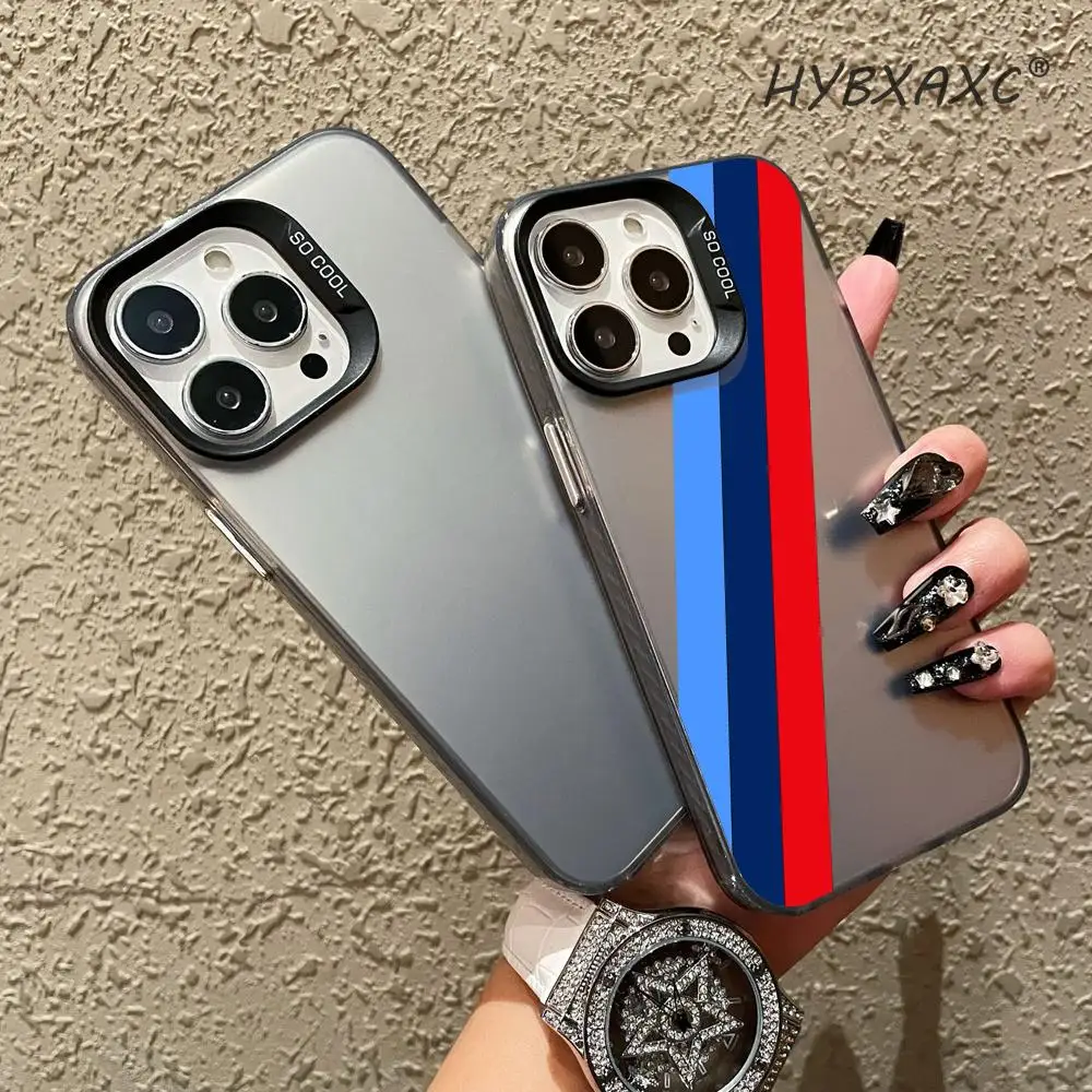 Фото Чехол XAXC HD Cool для iPhone 16 Pro Max 15 14 13 12 XS Plus 11, модный матовый чехол с лазерным градиентом Aurora, ударопрочный. №5