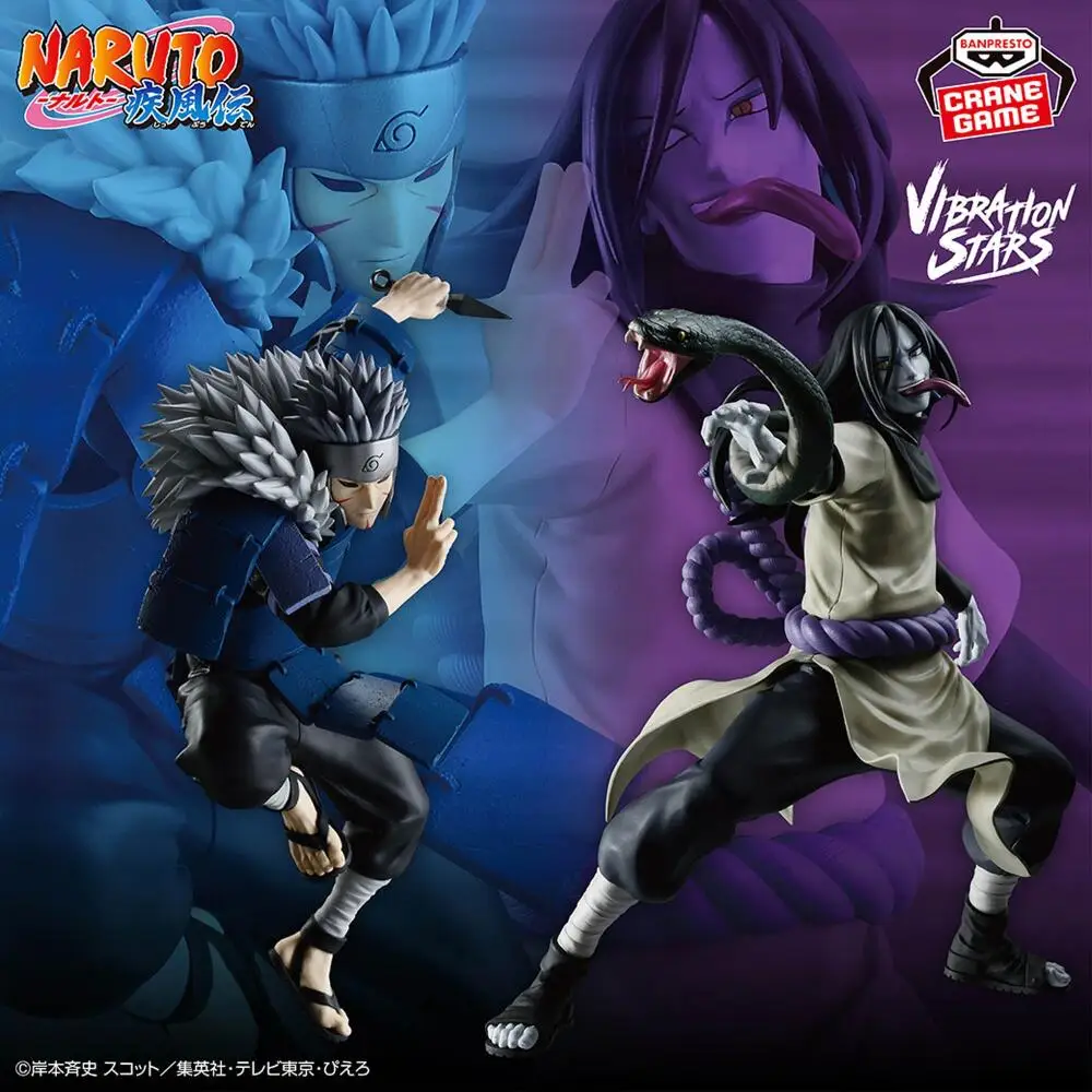 Оригинальная фигурка BANPRESTO VIBRATION STARS Naruto Shippuden Senju Tobirama Orochimaru, аниме-модель, игрушка (art.: 3920d239d38ff) - 3920d239d38ff