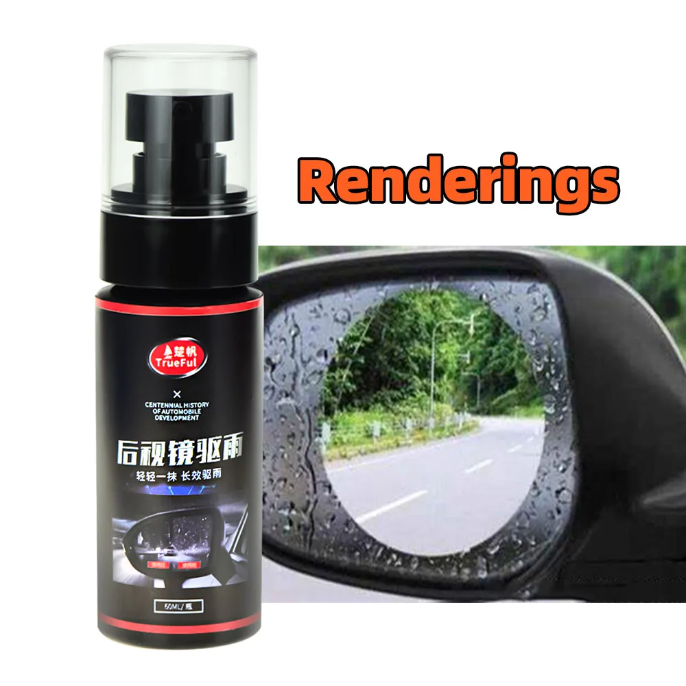 

Car Rearview Mirror Water Flooding Agent Front Windshield Rear Windshield Helmet Goggles Rainproof Agent Coating