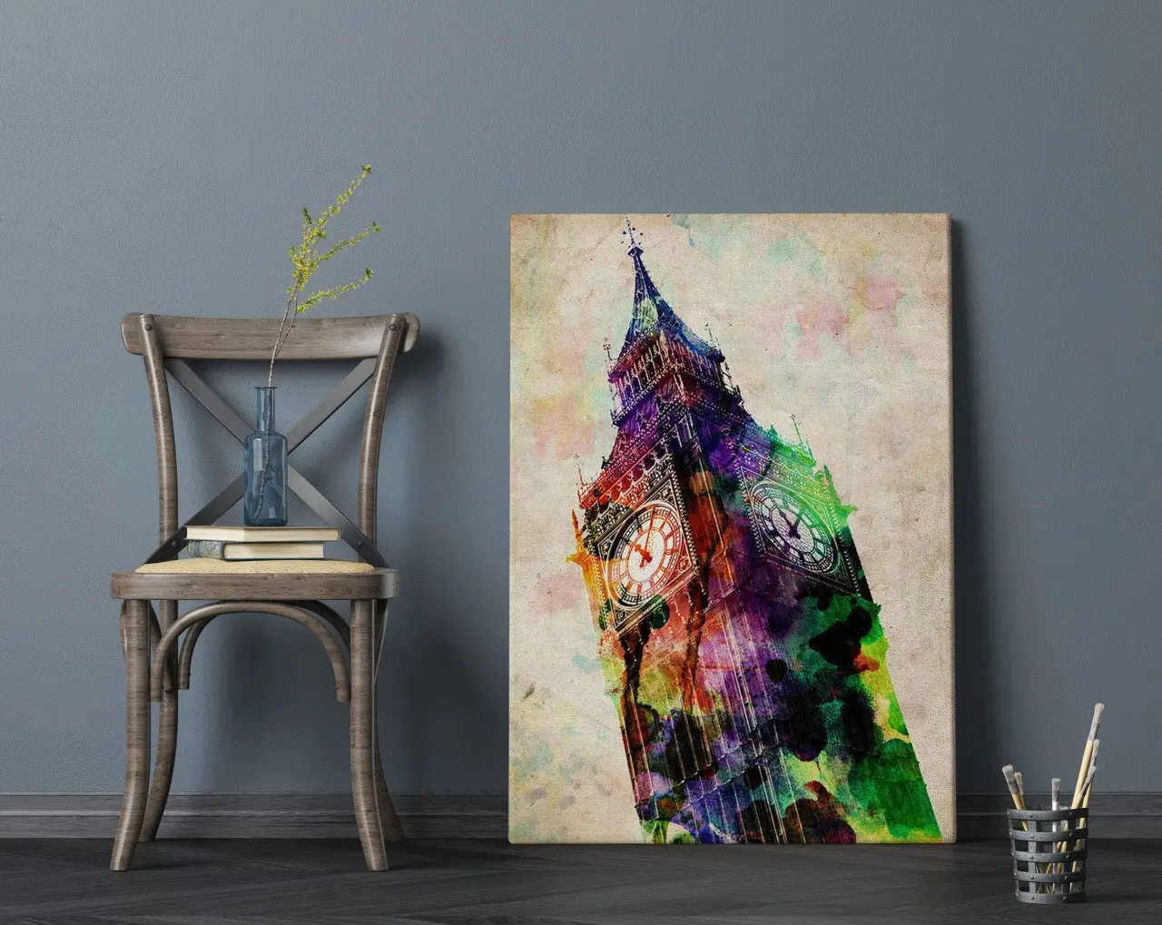 

Холщовый стол BK Home London Big Ben, 70x100 см-1