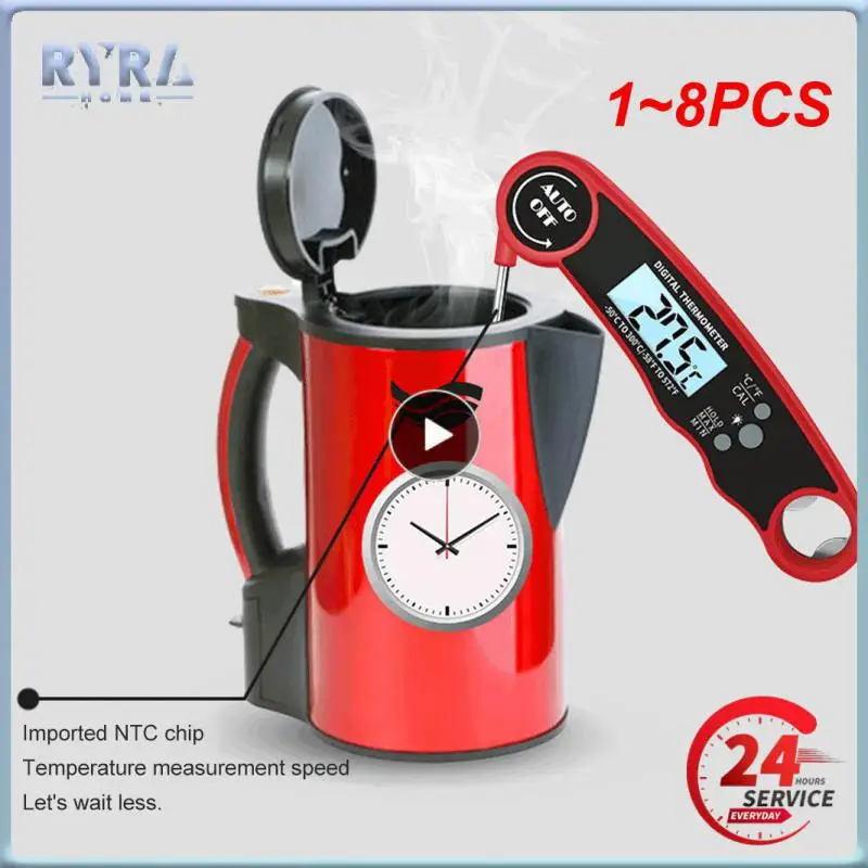 

1-8 шт., электронный термометр для приготовления пищи