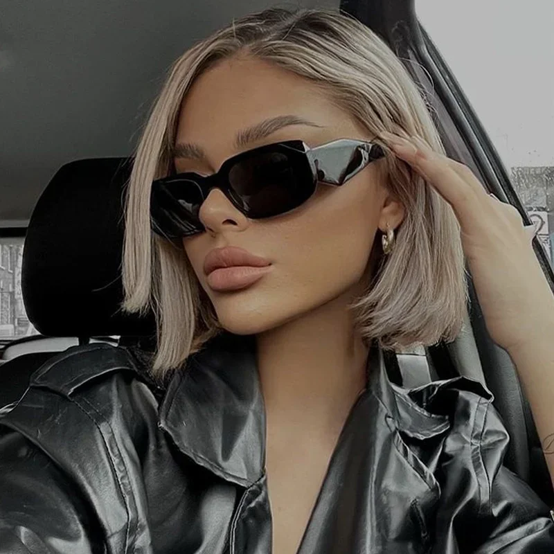 Очки солнцезащитные женские квадратные винтажные Роскошные брендовые