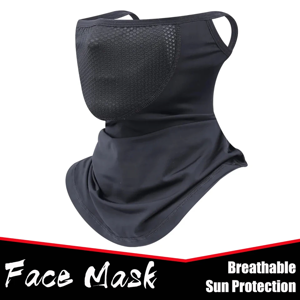 

Ледяная шелковая УФ-стойкая дышащая быстросохнущая маска для походов и мотоциклов маска для езды на велосипеде бандана для женщин и мужчин