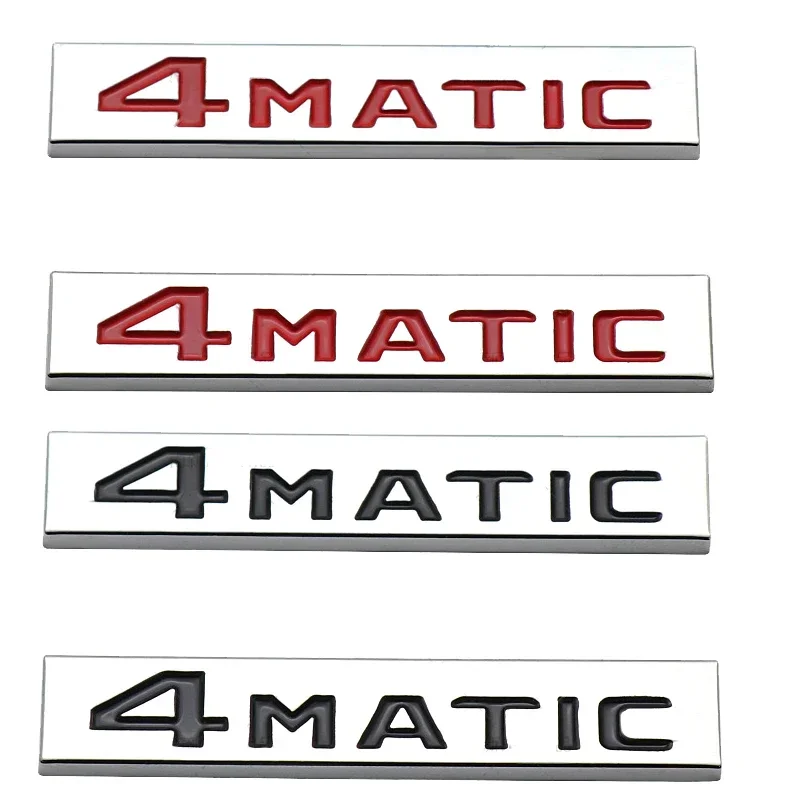 2 шт. Стайлинг автомобиля эмблема наклейки автодекор 4MATIC логотип для Mercedes Benz W164 W176