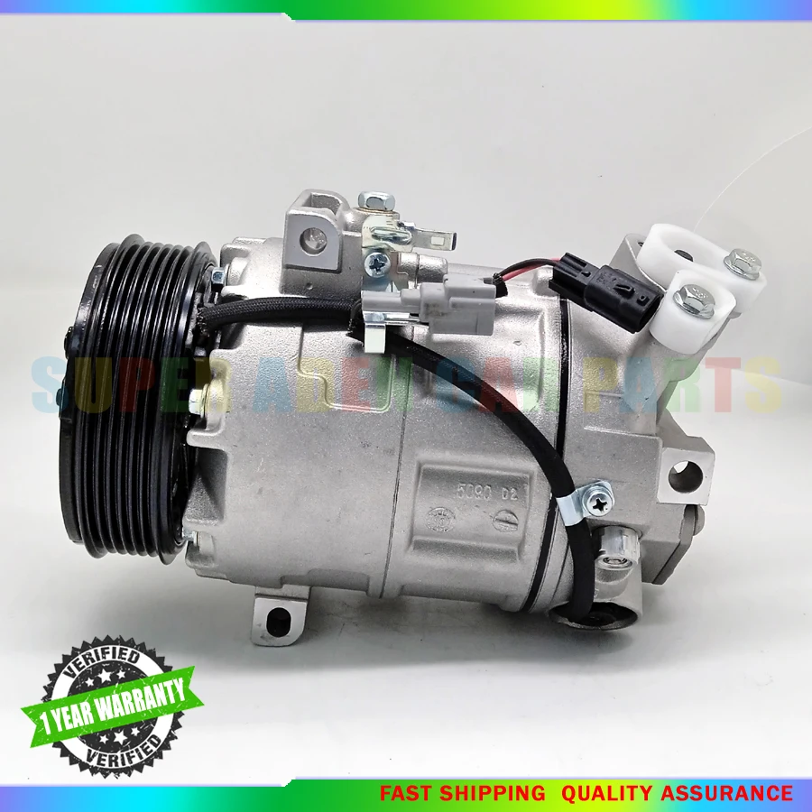 Фото Компрессор кондиционера DCS17EC для Nissan C25 Serena MR20 Renault Laguna MEGANE III 92600-1GZ0A 92600-CY09E 92600-CY71A 92600-CY70A №2