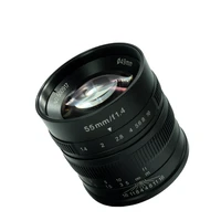 7artisans 55mm f1 4 large aperture portrait manual focus micro camera lens fit for m e fx m43 mount dslr cameras