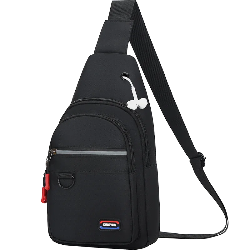 

Fashion Men's Chest Bag Handbag Durable Waterproof Fabric Crossbody Shoulder Bag Stylish Casual Men's Waist Packs Male Chest Bag