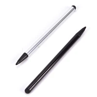 1pc touch screen pen device 2 in 1 capacitive resistive pen touch screen stylus pencil for tablet ipad cell phone