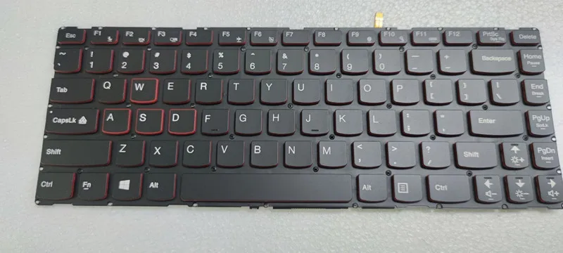Новинка для IBM Lenovo Ideapad Y40 Y40-70AT-ISE Y40-80-IFI Y40-80 клавиатура с подсветкой