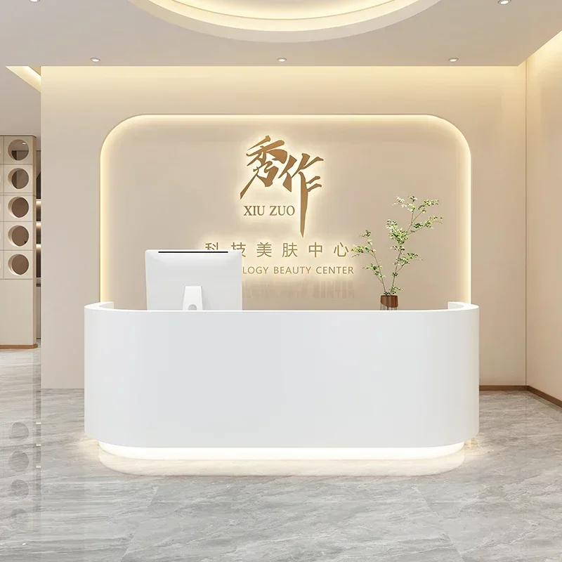 Центр клиента Столы для приема вечеринок Стойка Салон Бар Красота Стол кассира