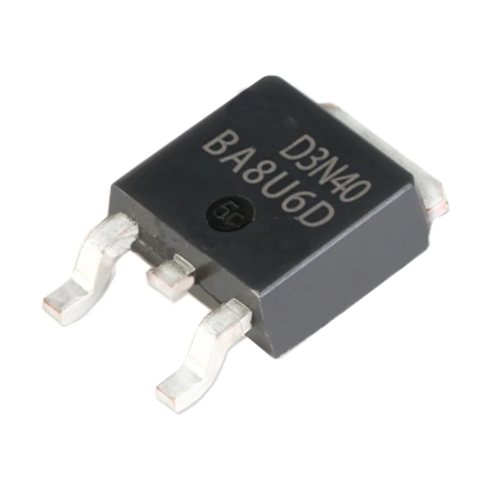 

10 Pcs AOD3N40 D3N40 TO-252 SMD