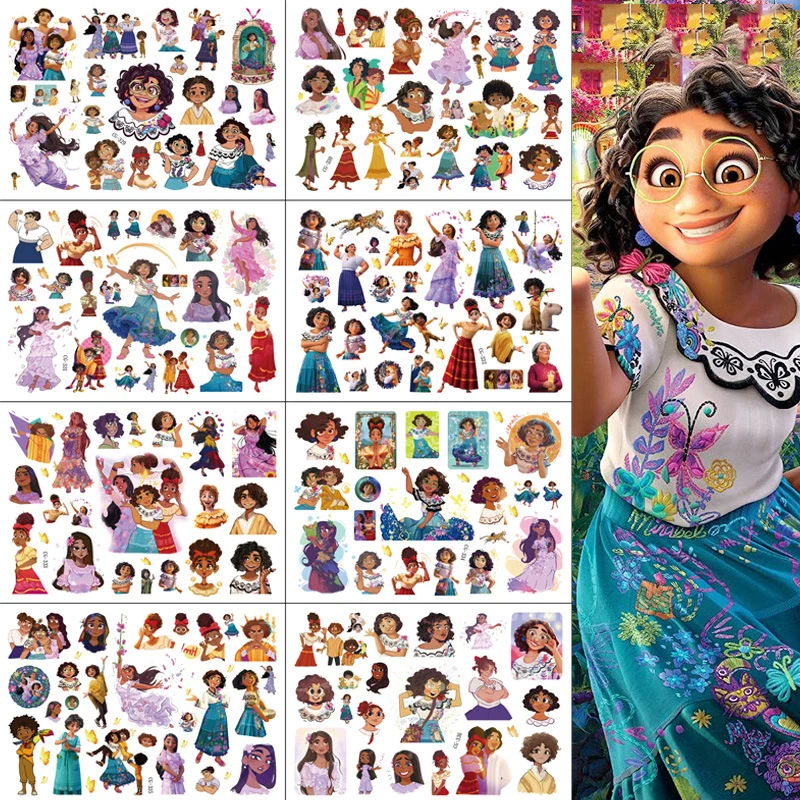 Наклейки-татуировки в стиле аниме водостойкие |