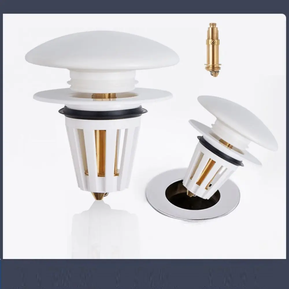 

33-40mm Universal Drain Pop Up Sink Stopper Ceramic Bathroom Strainer