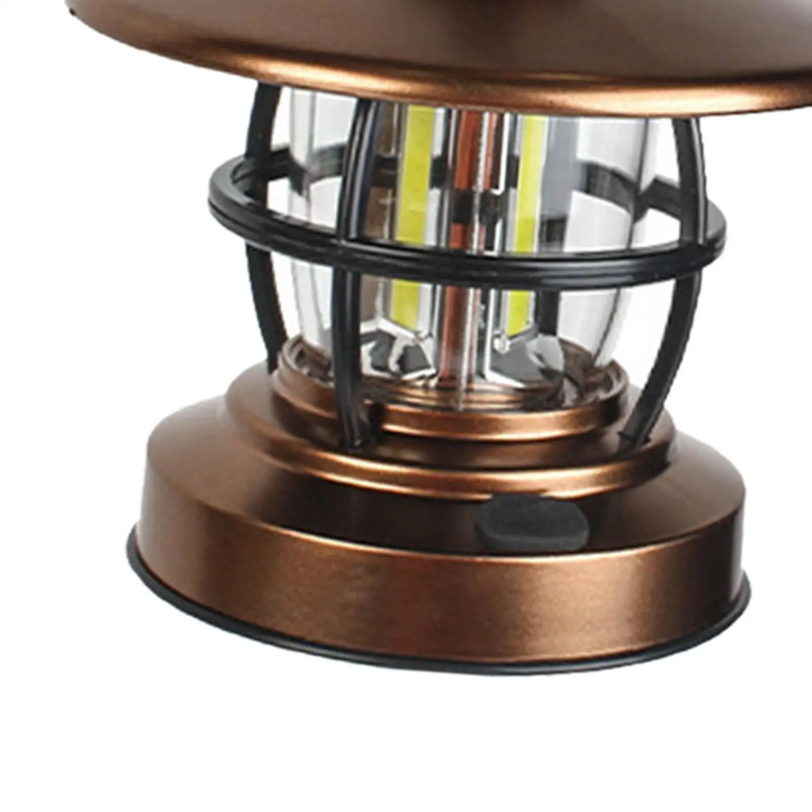 

Vintage Style Camping Lantern LED Light Tent Lamp Hanging for Outdoor Hiking