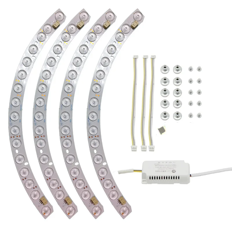 

Потолочный вентилятор с подсветкой JHC 6Вт+12Вт 4шт