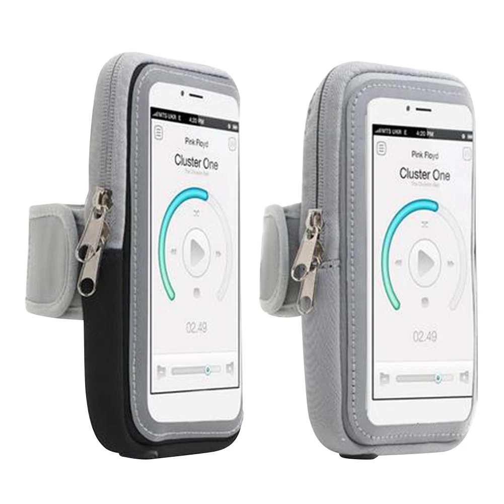 

Running Sports Phone Holder Armbands Zipper Bag For iPhone 13 12 11 XS Samsung Xiaomi Fitness Gym Cell Phone Case Arm Bag Pouch