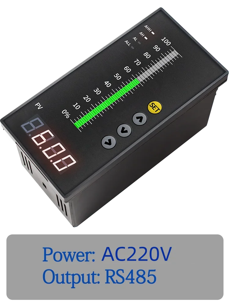 

Автоматический регулятор уровня жидкости, Цифровой Индикатор уровня воды, инструмент управления уровнем бака 4-20 мА, релейные сигналы RS485