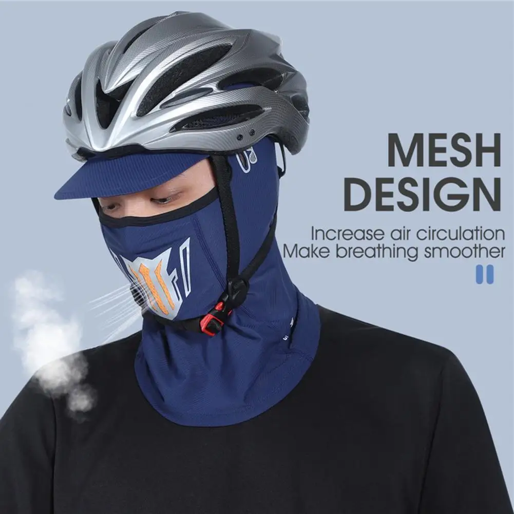 

Универсальный удобный крутой чехол для лица велосипеда унисекс ледяной Шелковый чехол для лица велосипеда дизайн с отверстиями для очков д...
