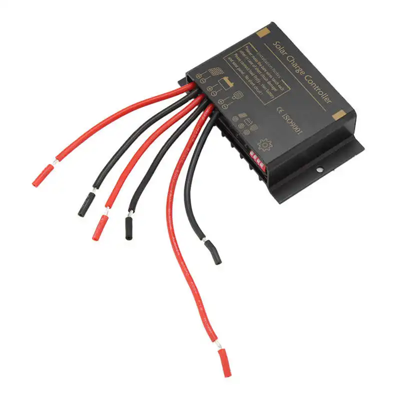 

Solar Controller Waterproof Durable Solar Charge Controller Safe Protection for Street Lamp System 12V 24V 10A