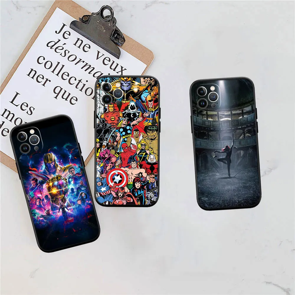 Мягкий силиконовый чехол DA73 Marvel мстители для Huawei Y6 Y7 Y9 Mate 10 20 Nova 2i 3 3i 4E 5T 7 SE Lite Pirme Pro