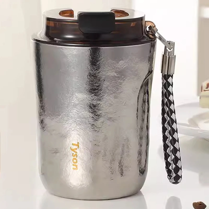 

Титановая кофейная кружка-термос портативная мини 240 мл (8 унций), с двойными стенками, вакуумная изоляция, термос-бутылка из титана