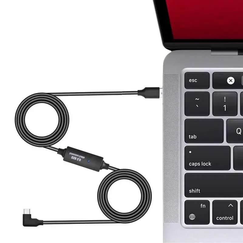 

16 футов 5 м гарнитура VR кабель ПК VR для 2 и Link виртуальной реальности Тип USB30 Gen1 передача данных Быстрая зарядка