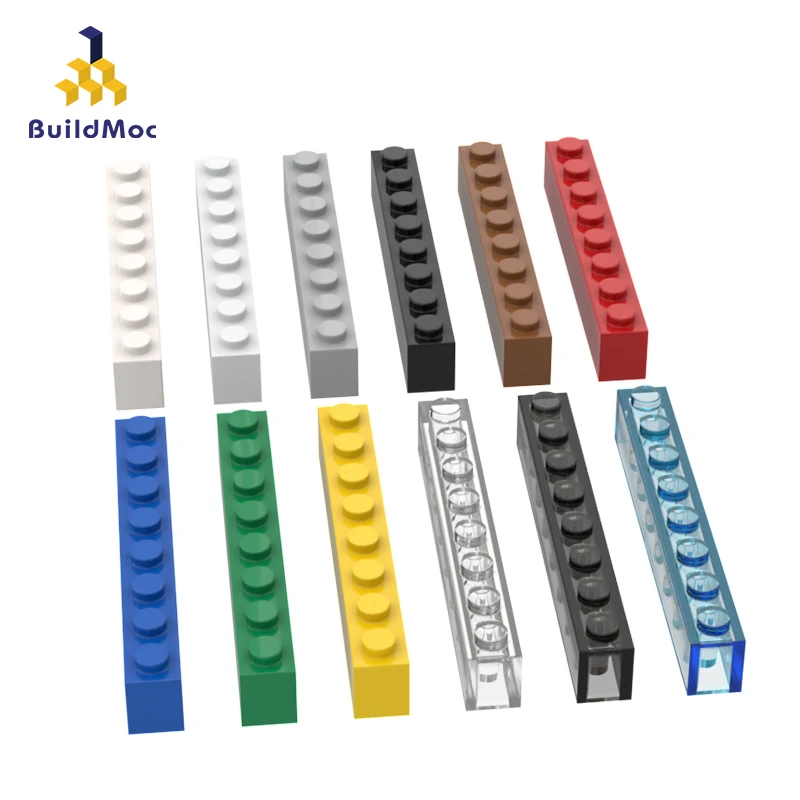 

Building Blocks 3008 1x8 Tech Bricks DIY Parts Education Toys Children Kids Gifts 10PCS
