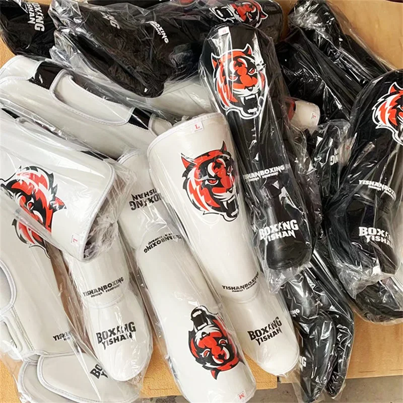 Защита для ног кикбоксинга щиколотки муай искусственная кожа боксерские щитки