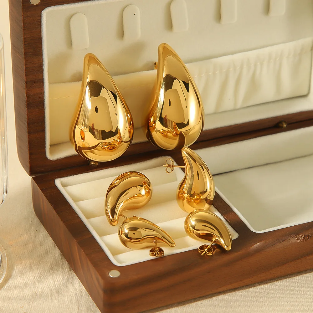 Новинка Лидер продаж креативные модные серьги в форме капли воды для женщин и