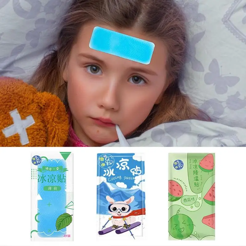 

Cooling Patch 2 Sheets Fruit Flavor Cool Pads Cooling Patches For Fever Discomfort & Relief Cooling Relief Fever Reducer Soothe
