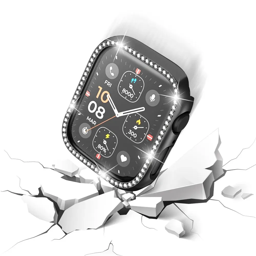 Фото Защитный Чехол Almaz Diamond Для Apple Watch Series 9 8 7 — Жесткий Поликарбонатный Бампер, Совместимый С Iwatch 6 Se 5 — 40 Мм №3