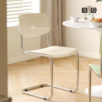 white dining room chairs nordic iron designer dining room chairs backrest salon sillas de comedor kitchen furniture cc50cy