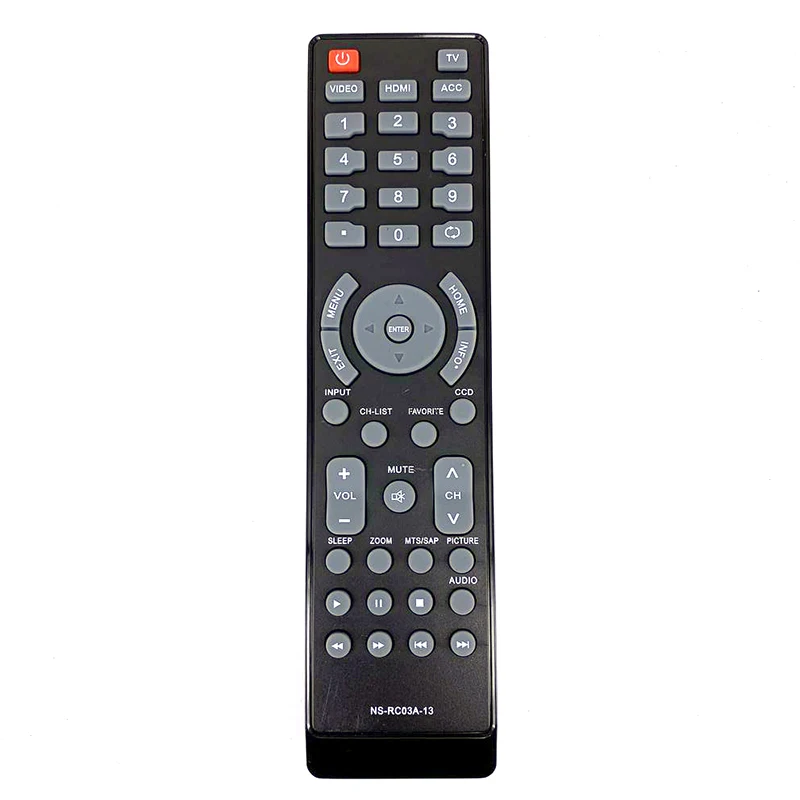 New NS-RC03A-13 Remote Control for Insignia LCD LED TV NS-42L260A13 NS-46L240A13 NS-42E440A13 NS-24L120A13 RC9DNA-14 RC4NA-18