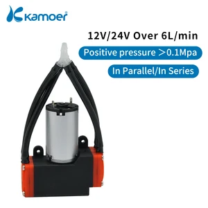 Электрический Мембранный Насос Kamoer KVP8, вакуумный насос с щеточным двигателем и двойной головкой