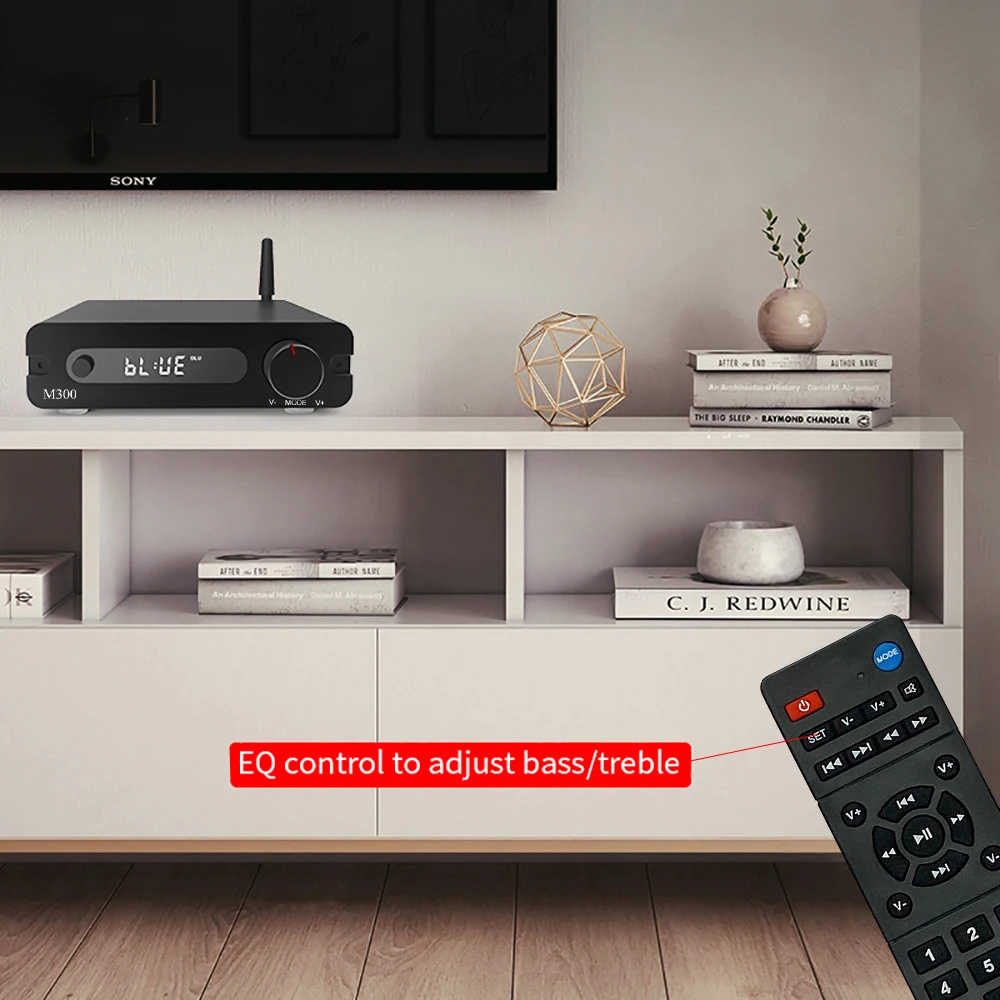 Усилитель мощности Hi-Fi для домашнего кинотеатра thram M300 ESS9018K2M с цифроаналоговым