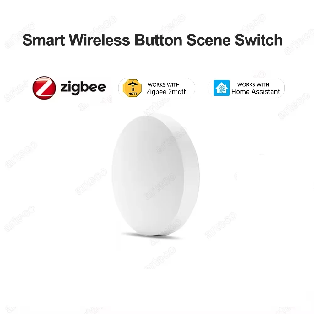 

Беспроводной умный переключатель ZigBee с кнопным управлением