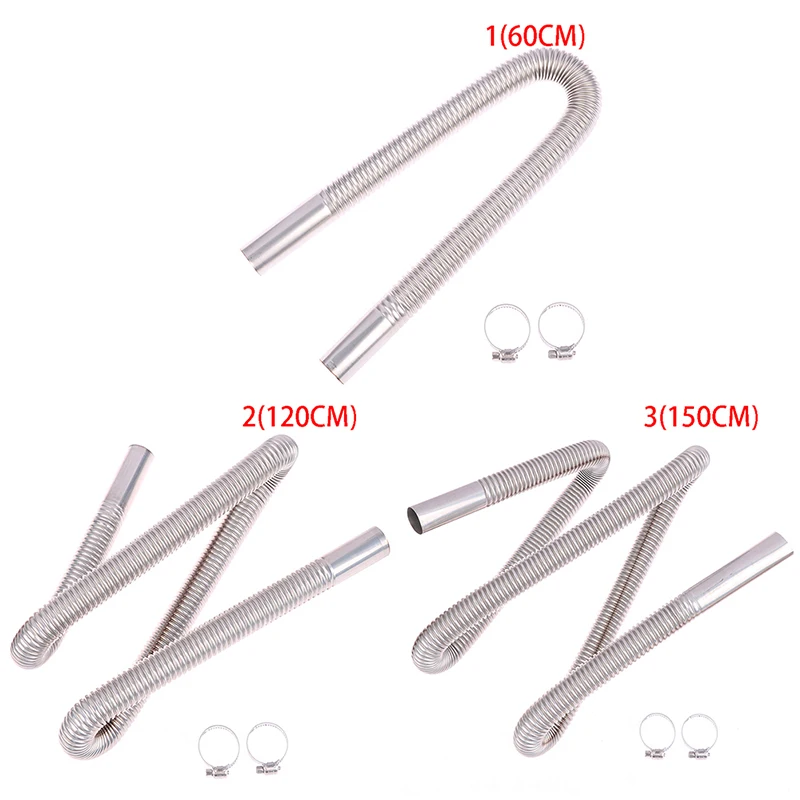 

60/120/150 см воздушный парковочный отопитель, выхлопная труба для дизельного отопителя, топливный бак, выхлопная труба, шланг