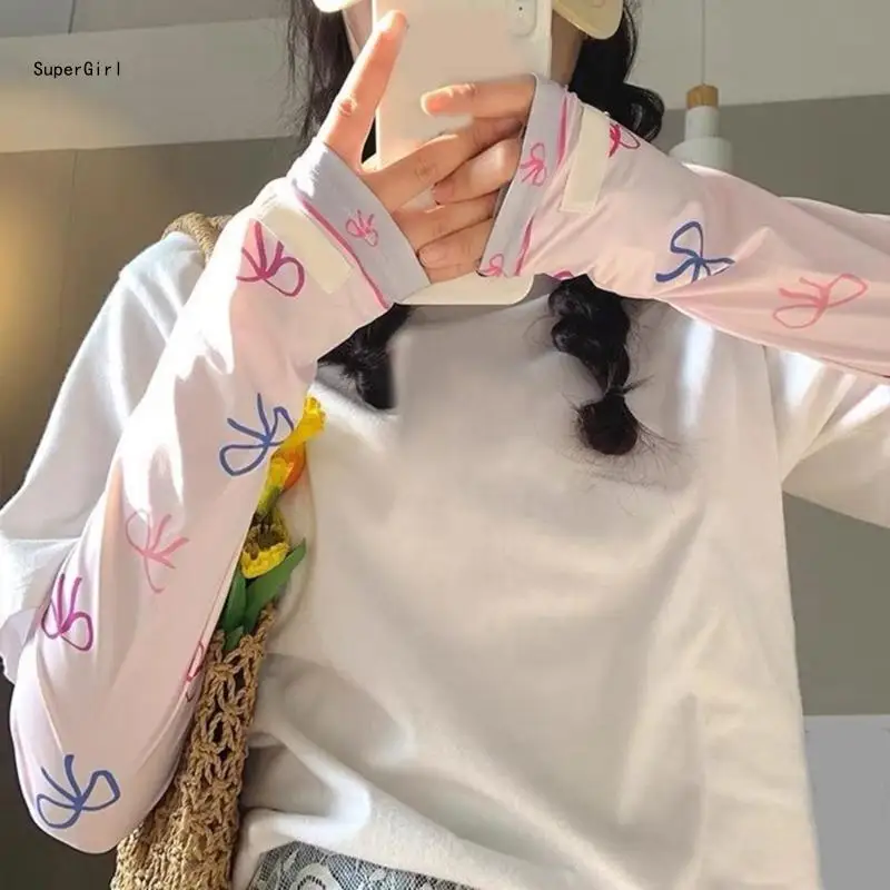 Охлаждающие рукава для улицы взрослых велосипедные походы нарукавники женские