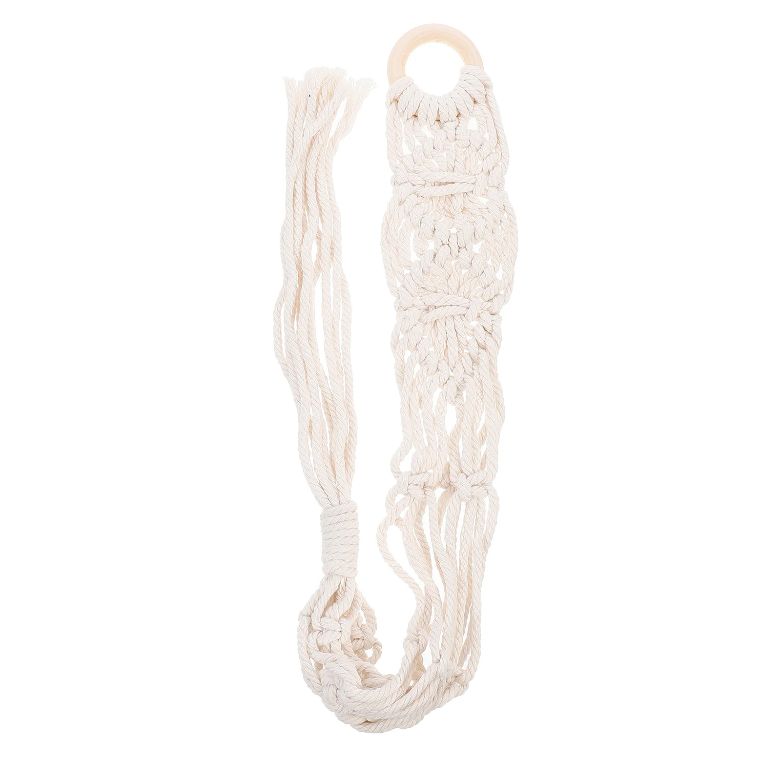 

Macrame Hanging Planter Basket Woven Plant Holder Bohemian Plant Hanger