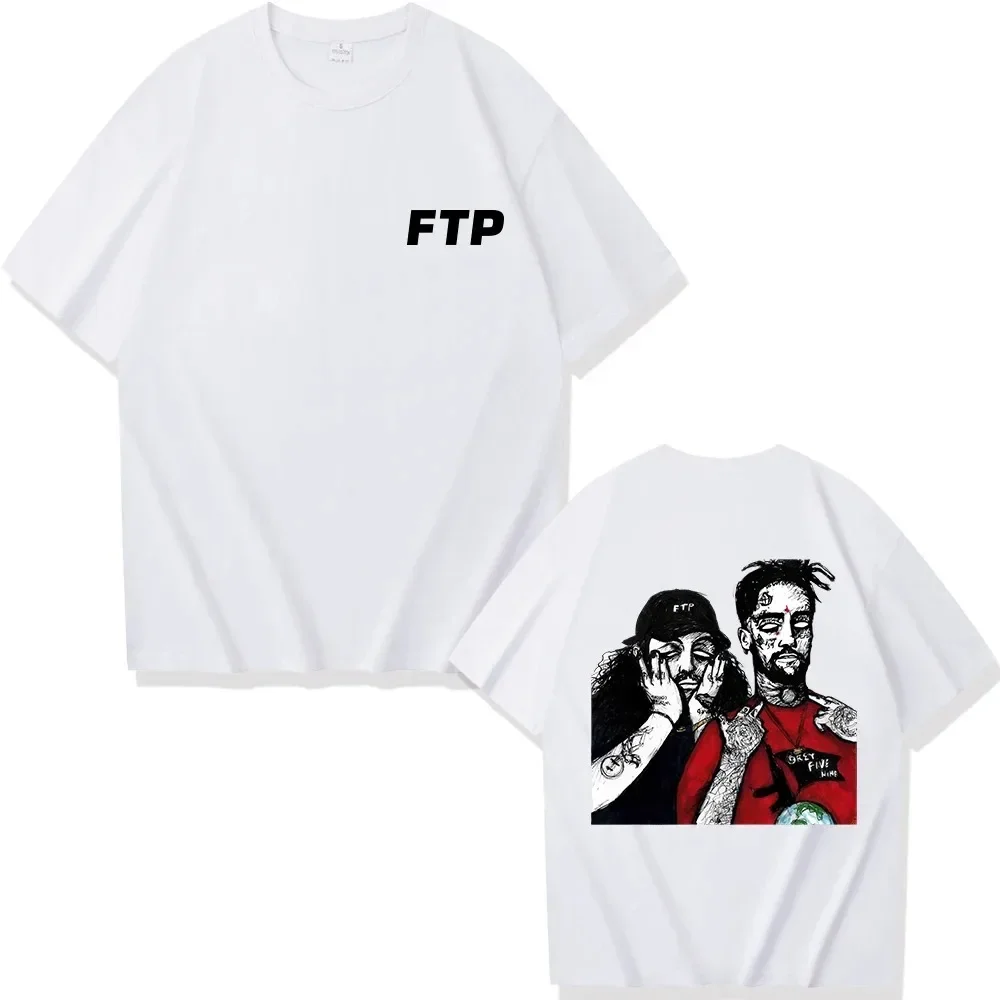 Популярная женская футболка Женская Футболка Harajuku Rap музыкальная рубашка в стиле