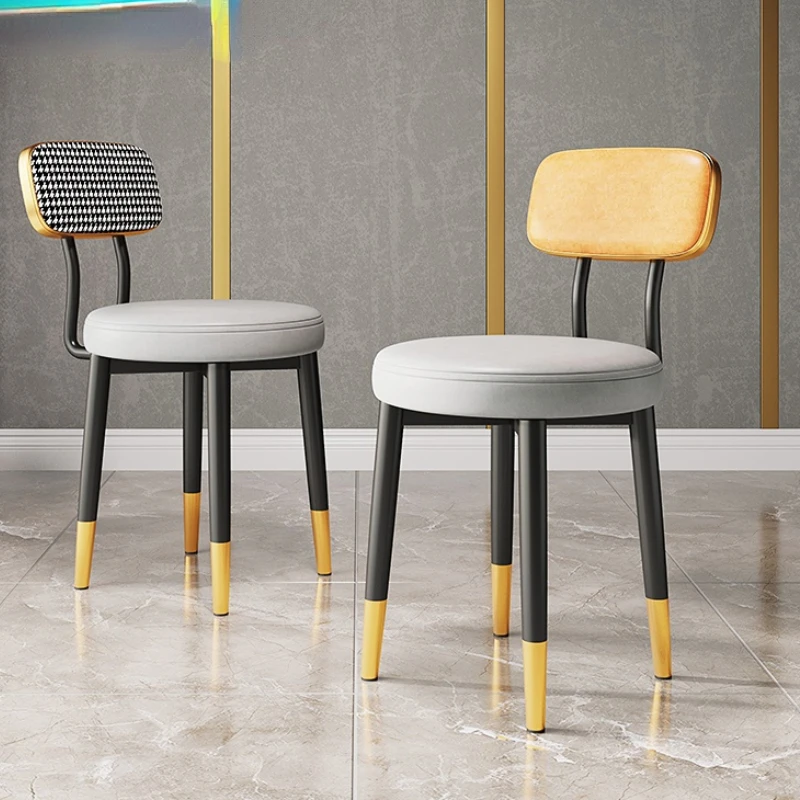 

Металлическая обивка, эргономичная современная кожаная обивка, дизайнерские серые милые аксессуары для домашней мебели