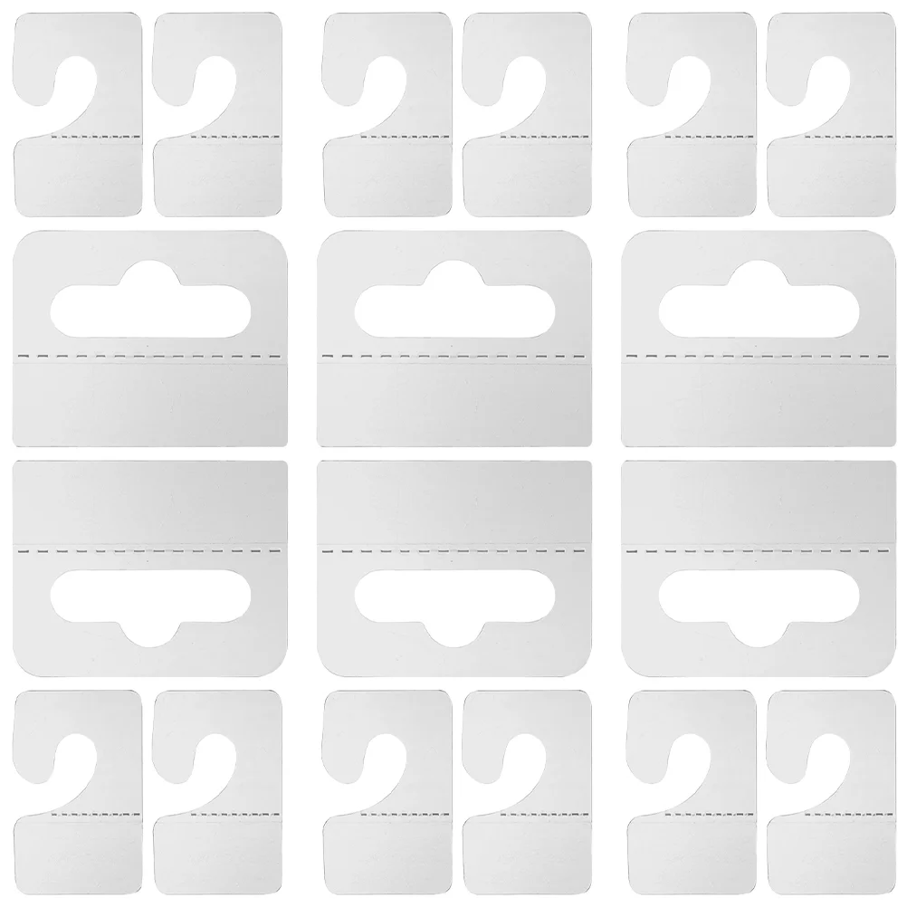 

Hooks Hanging Plastic Clear Display Tabs Sticker Sticky Retail Pegboard