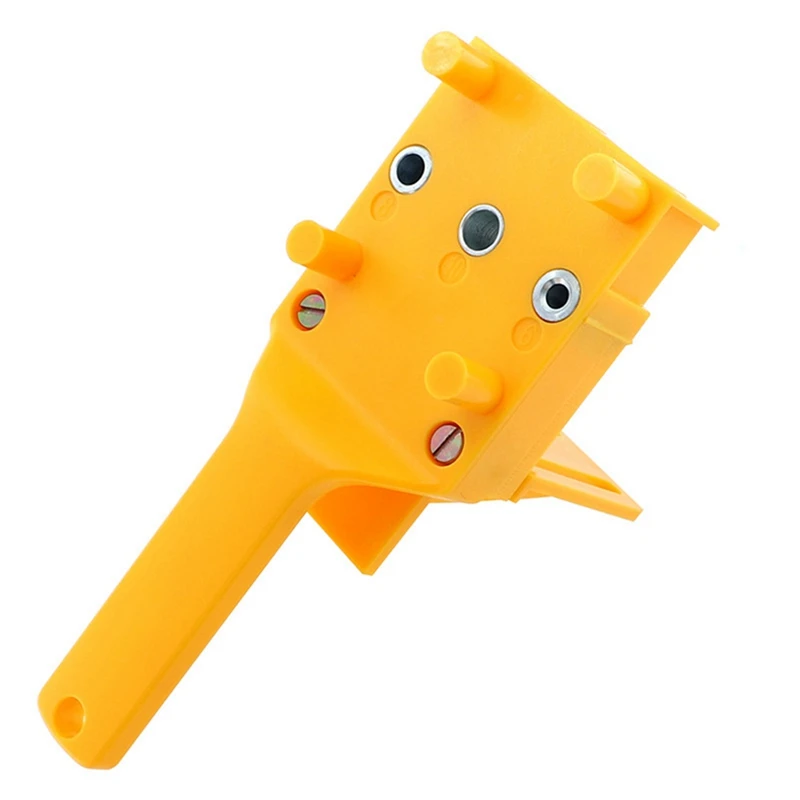 

Woodworking Straight Hole Puncher Plastic Handheld Board Puncher Woodworking Positioner