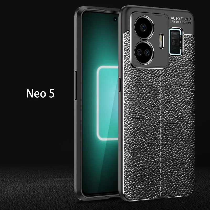Чехол для Realme GT Neo 5 чехол противоударный из мягкой кожи ТПУ